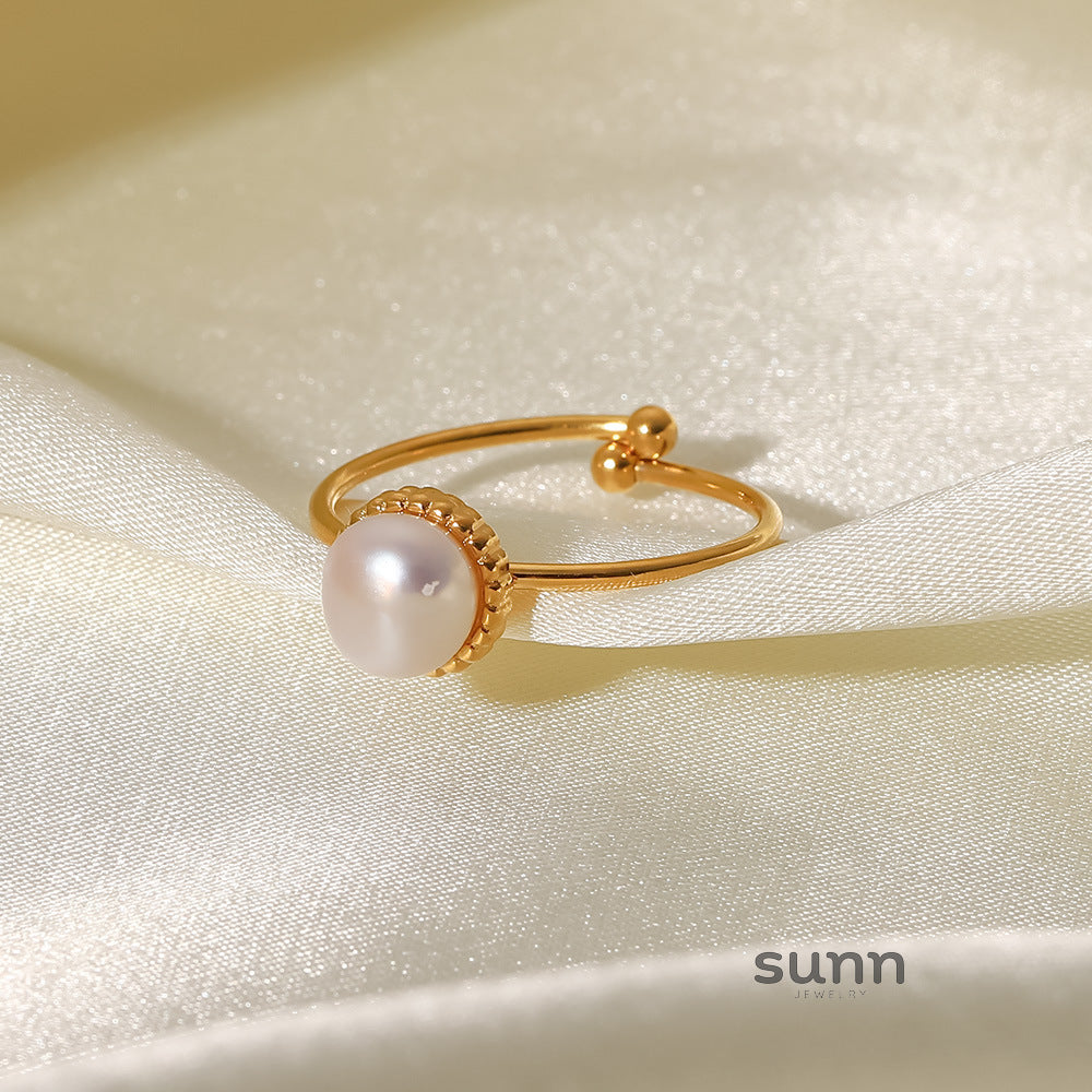 Skylynn Freshwater Pearl Ring [9UOTW50S]