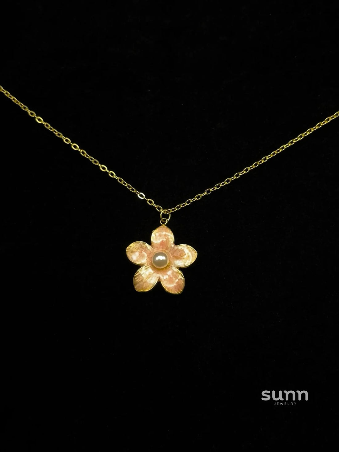 Sofi Pearl Blossom Necklace