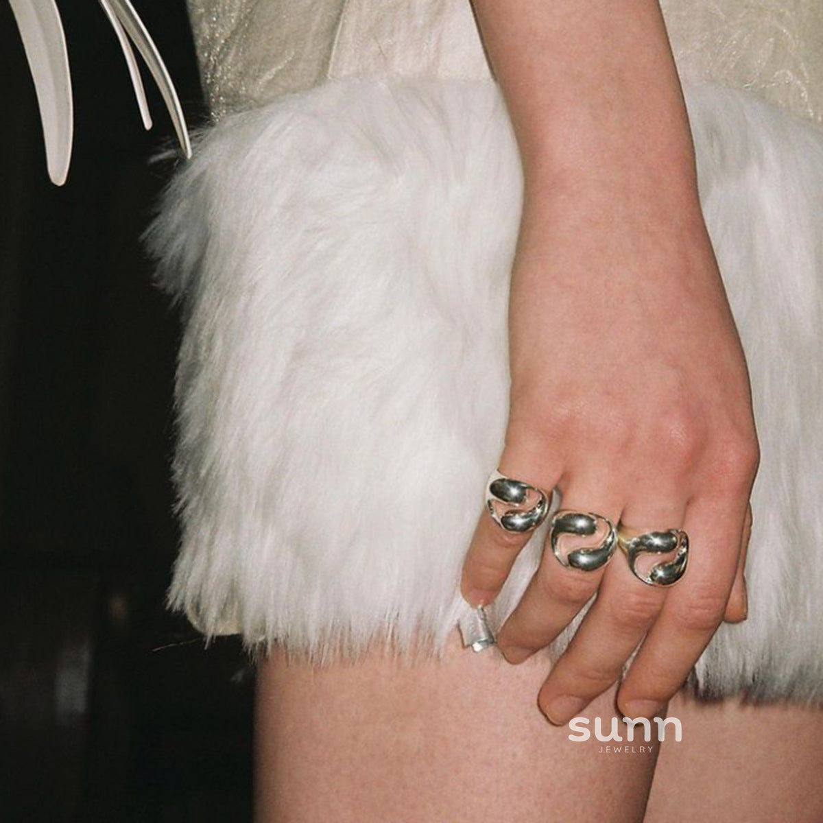 Sofia Waterdrop Wrap Ring