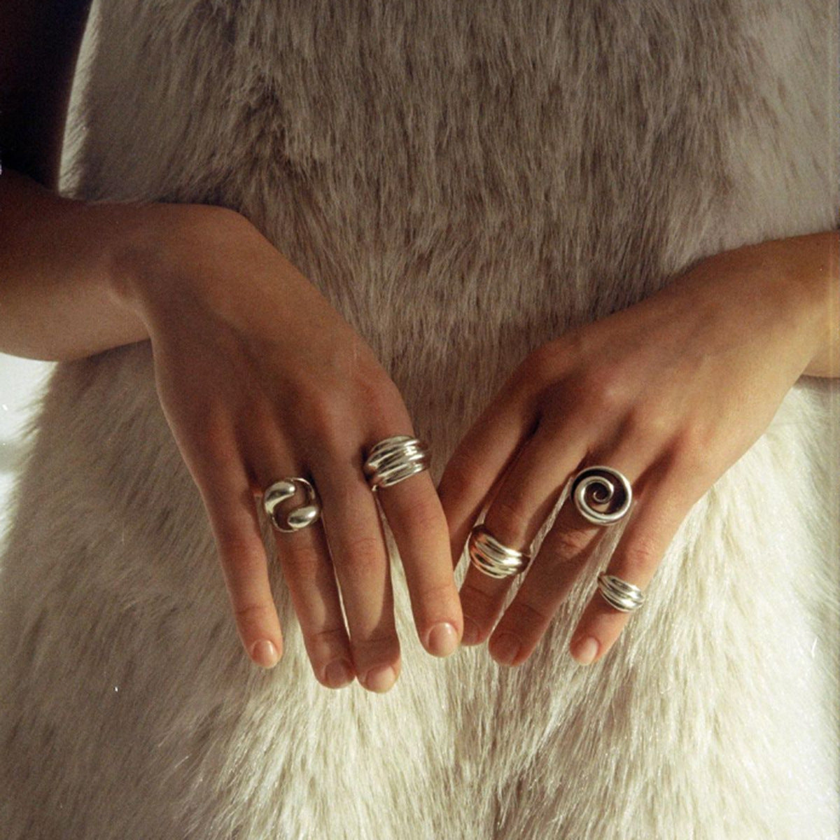 Sofia Waterdrop Wrap Ring