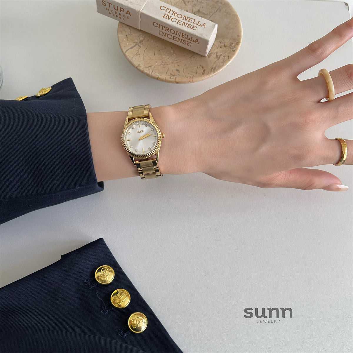 Solara Diamond Steel Watch [NOBSWBPD]