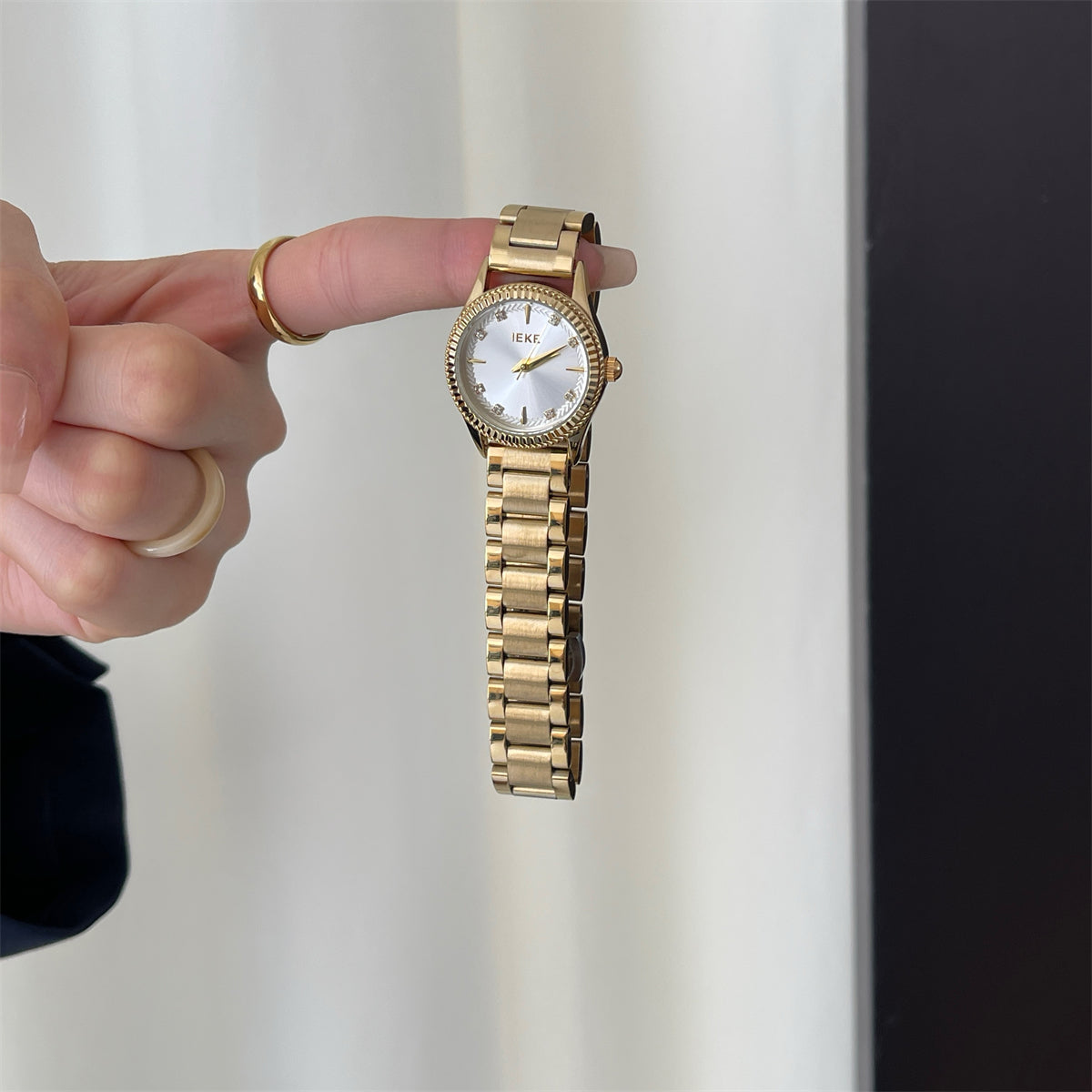 Solara Diamond Steel Watch [67DEMD14]