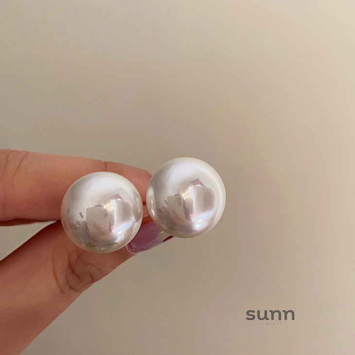 Solei Elegant Pearl Earrings [7GTVDJKC]