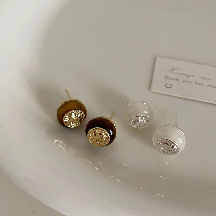 Soleil Organic Stud Earrings