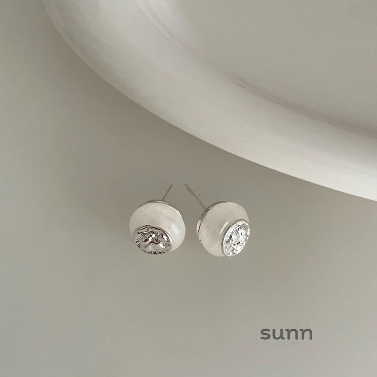 Soleil Organic Stud Earrings
