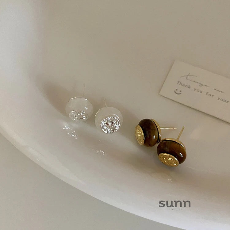 Soleil Organic Stud Earrings