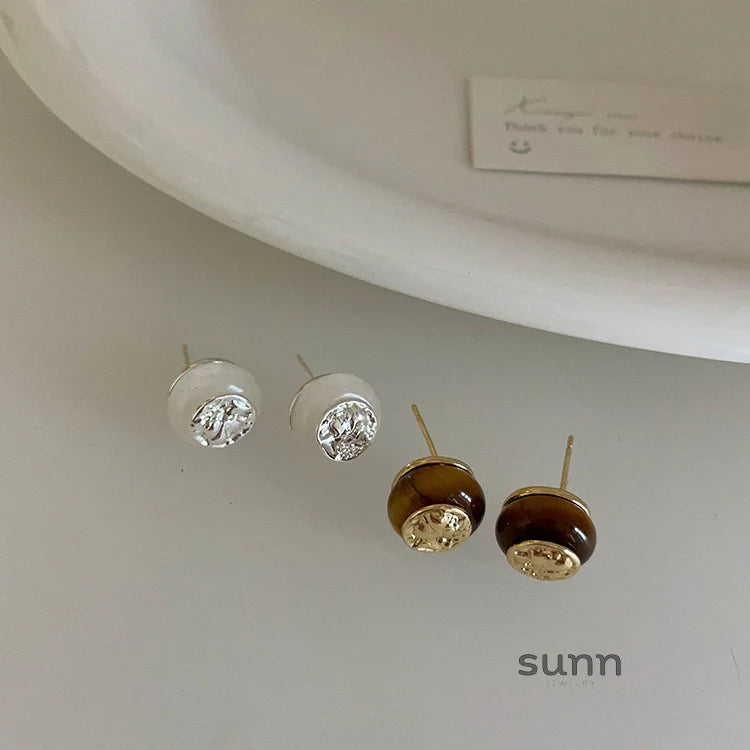 Soleil Organic Stud Earrings