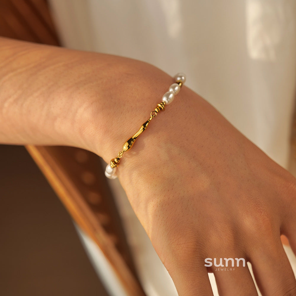 Soliana Pearl Drop Bracelet [7Z8KY2V9]