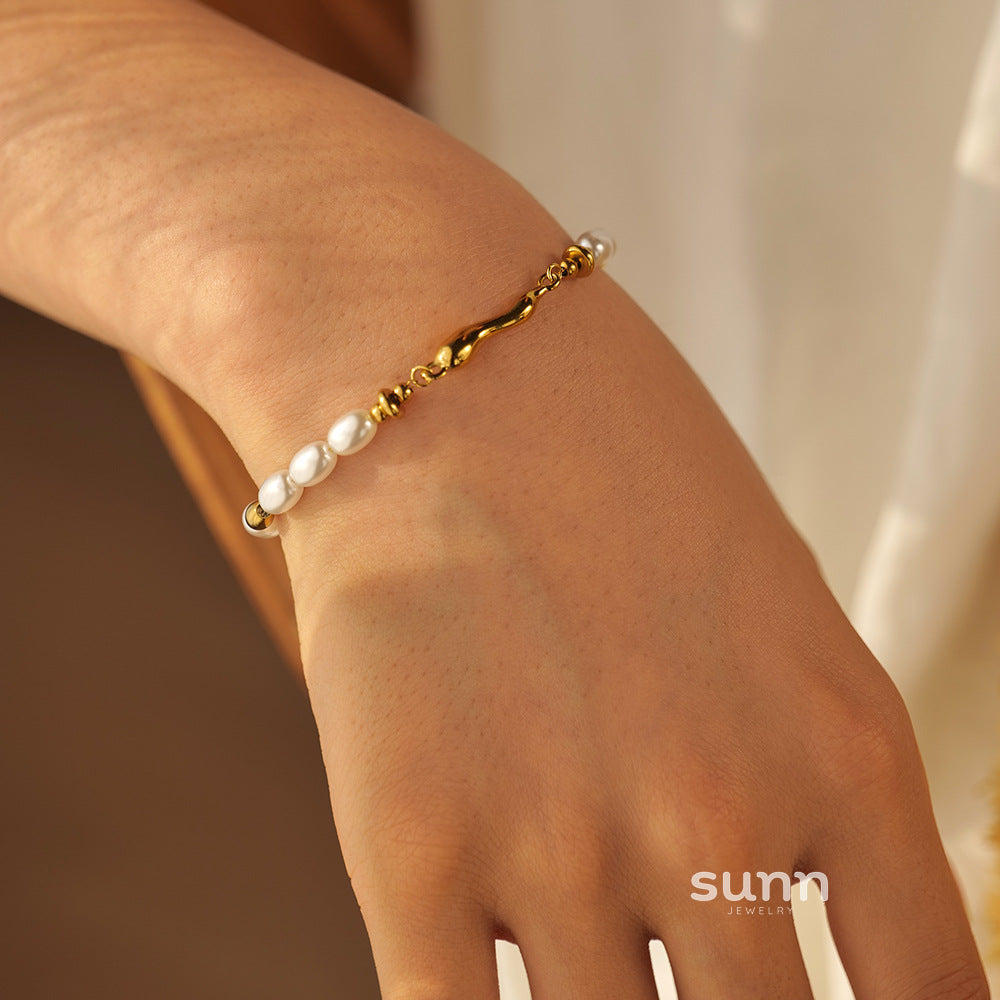 Soliana Pearl Drop Bracelet [ZDUPX6SR]