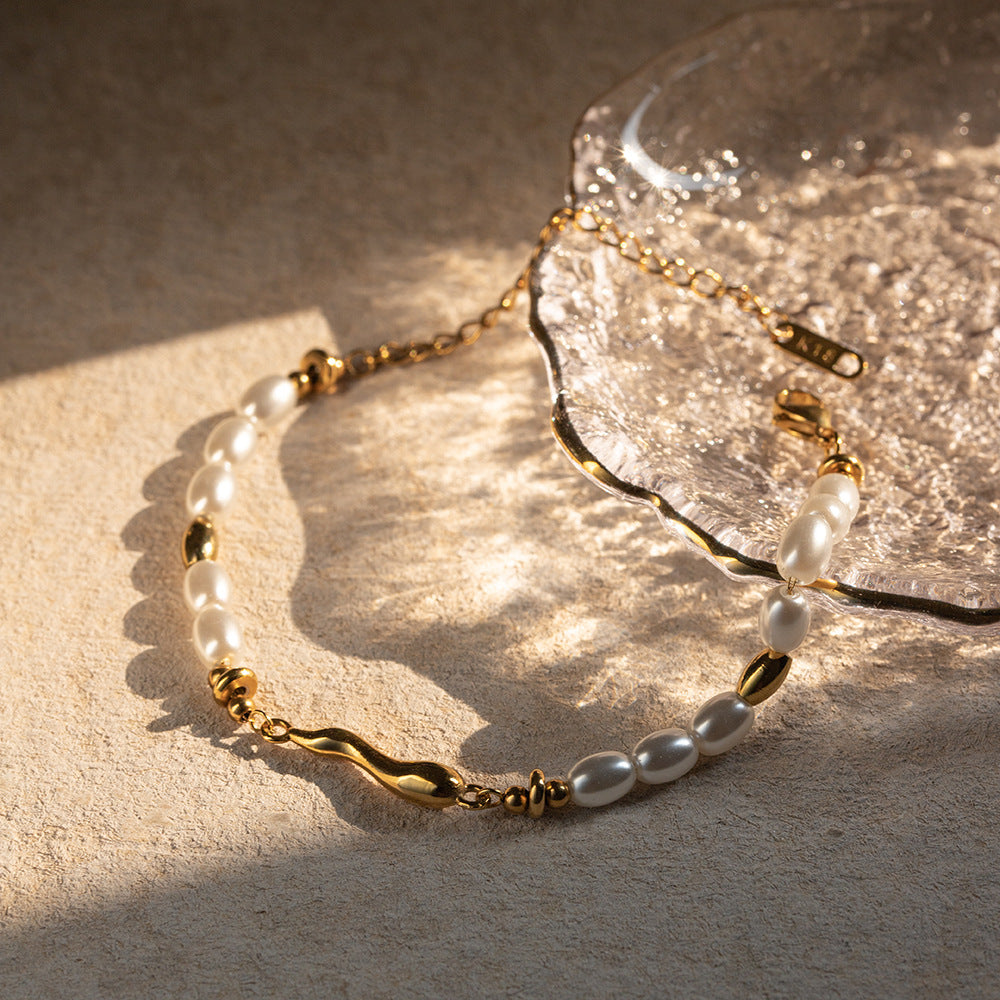 Soliana Pearl Drop Bracelet [UOYFKRZD]