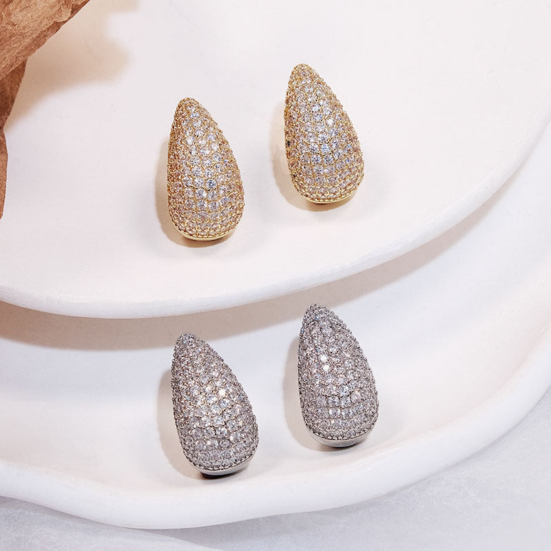Somaya Exquisite Stud Earrings [R7F0N7VI]