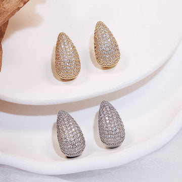 Somaya Exquisite Stud Earrings [R7F0N7VI]