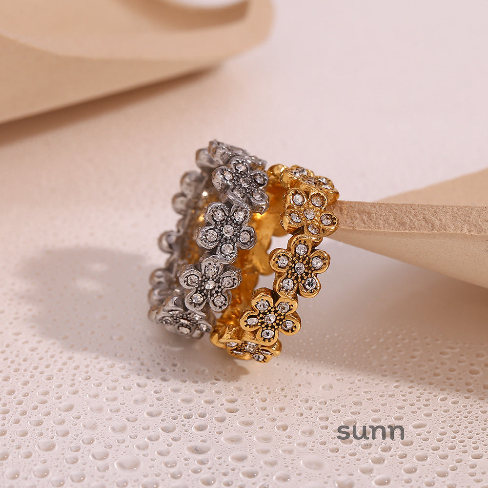 Sonja Diamond Daisy Ring [XQF7XV20]