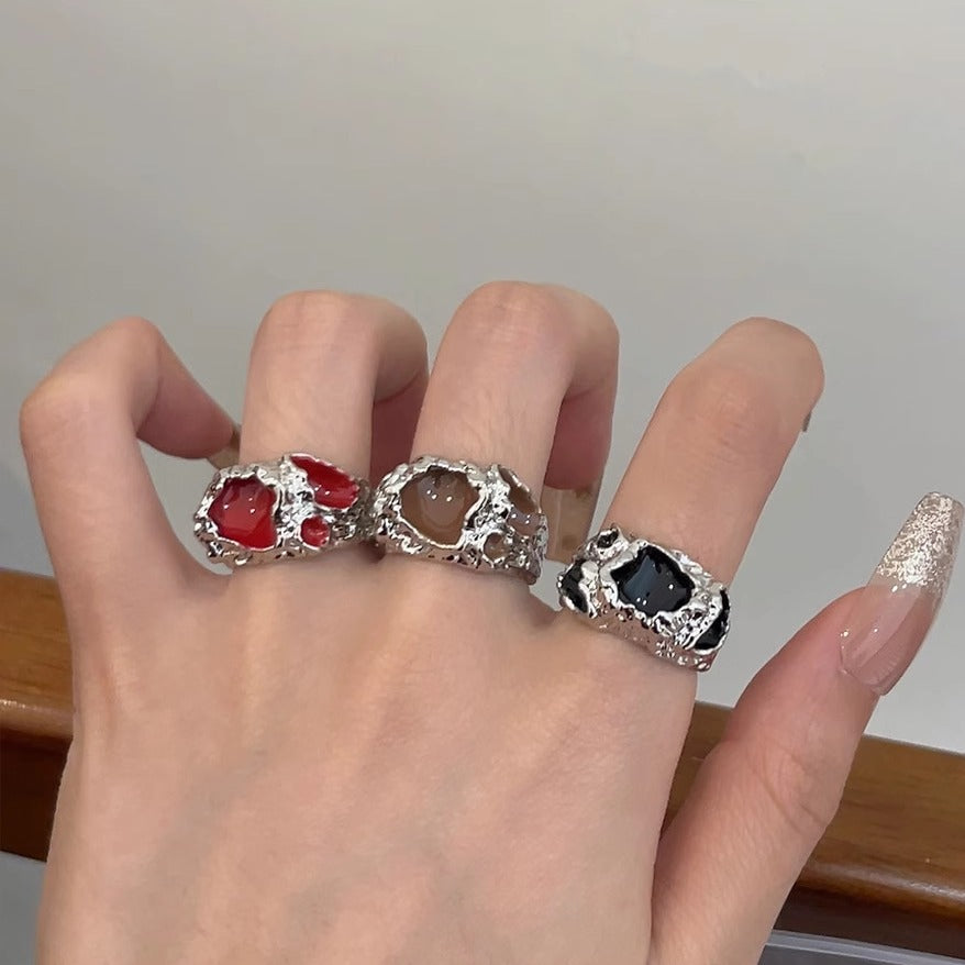 Sonja Faceted Gemstone Ring [JWFGB3IT]