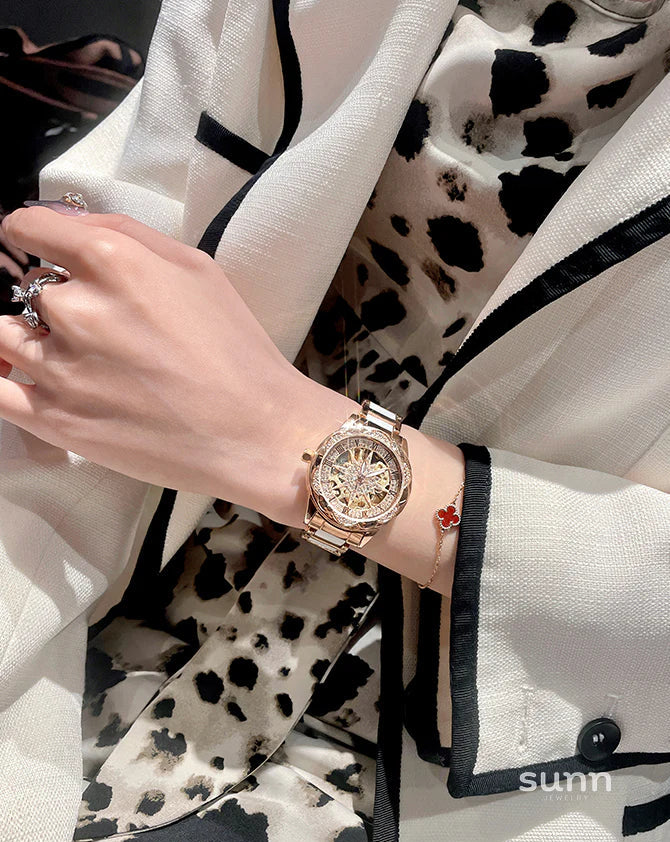 Sonny Sunflower Ceramic Watch