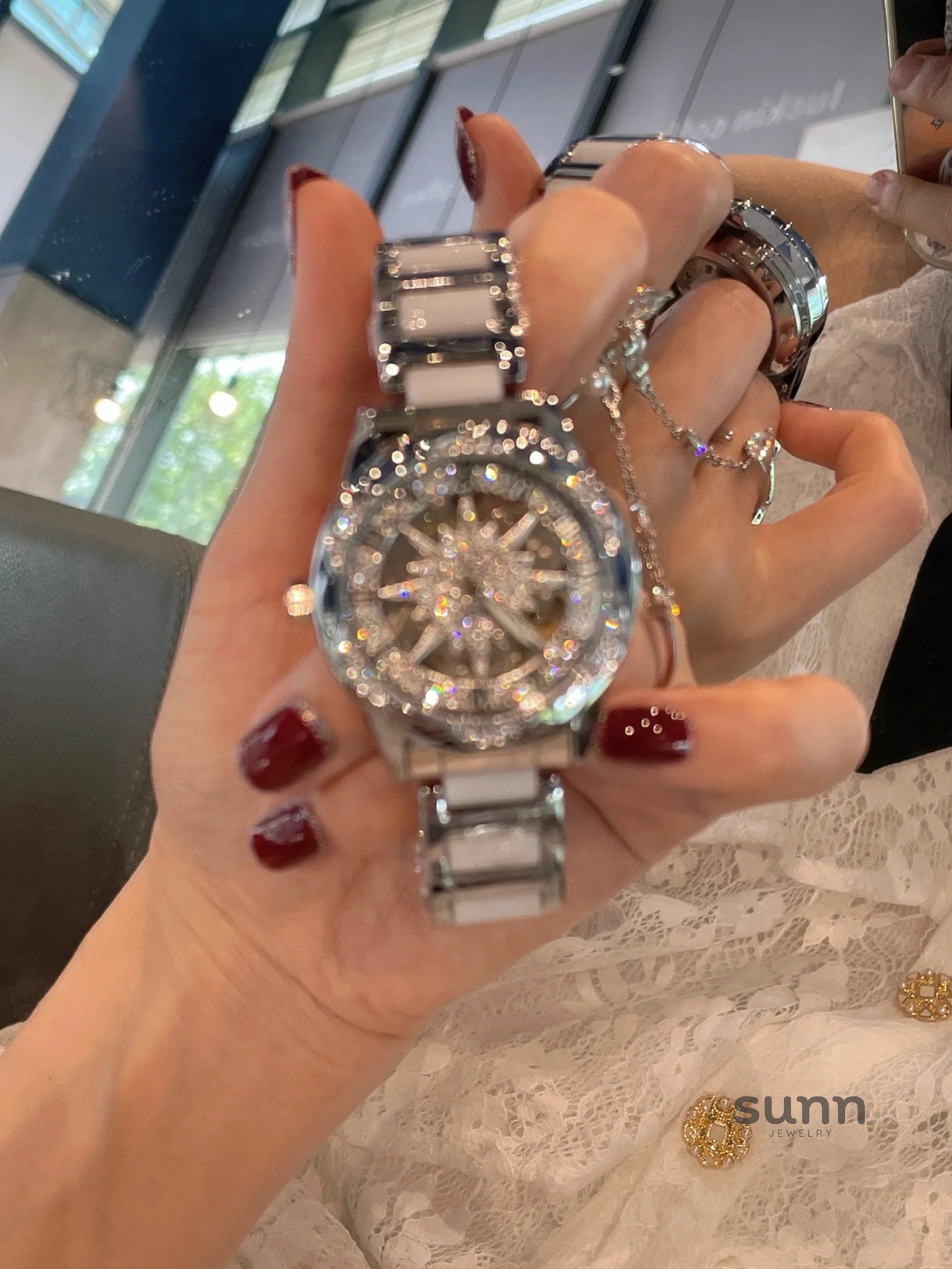 Sonny Sunflower Ceramic Watch