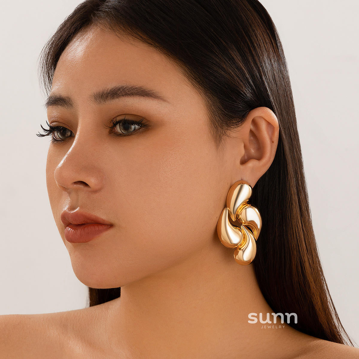 Sonora Glossy Drop Earrings [SPP10HRS]