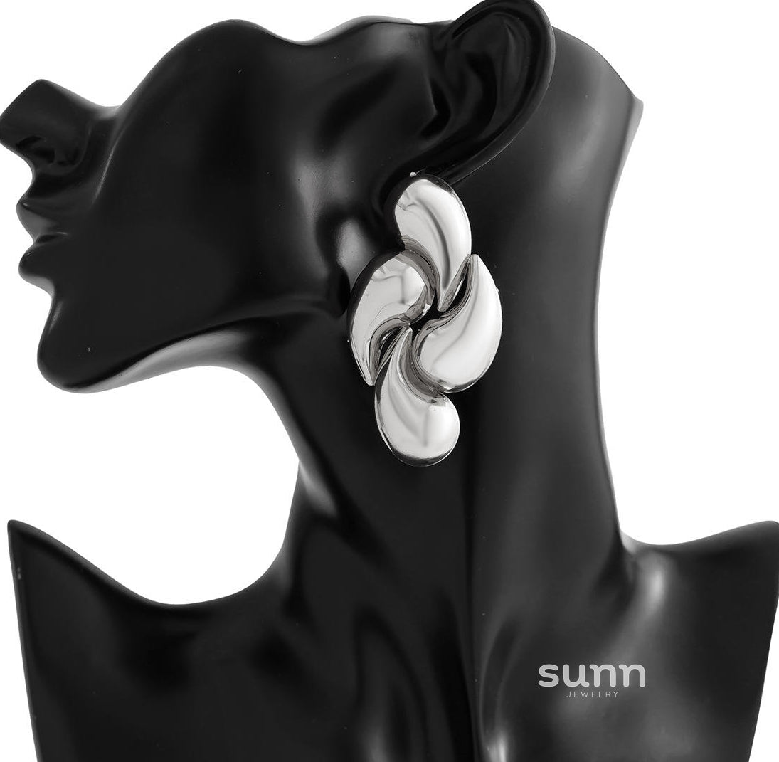 Sonora Glossy Drop Earrings [K7C0FPMC]