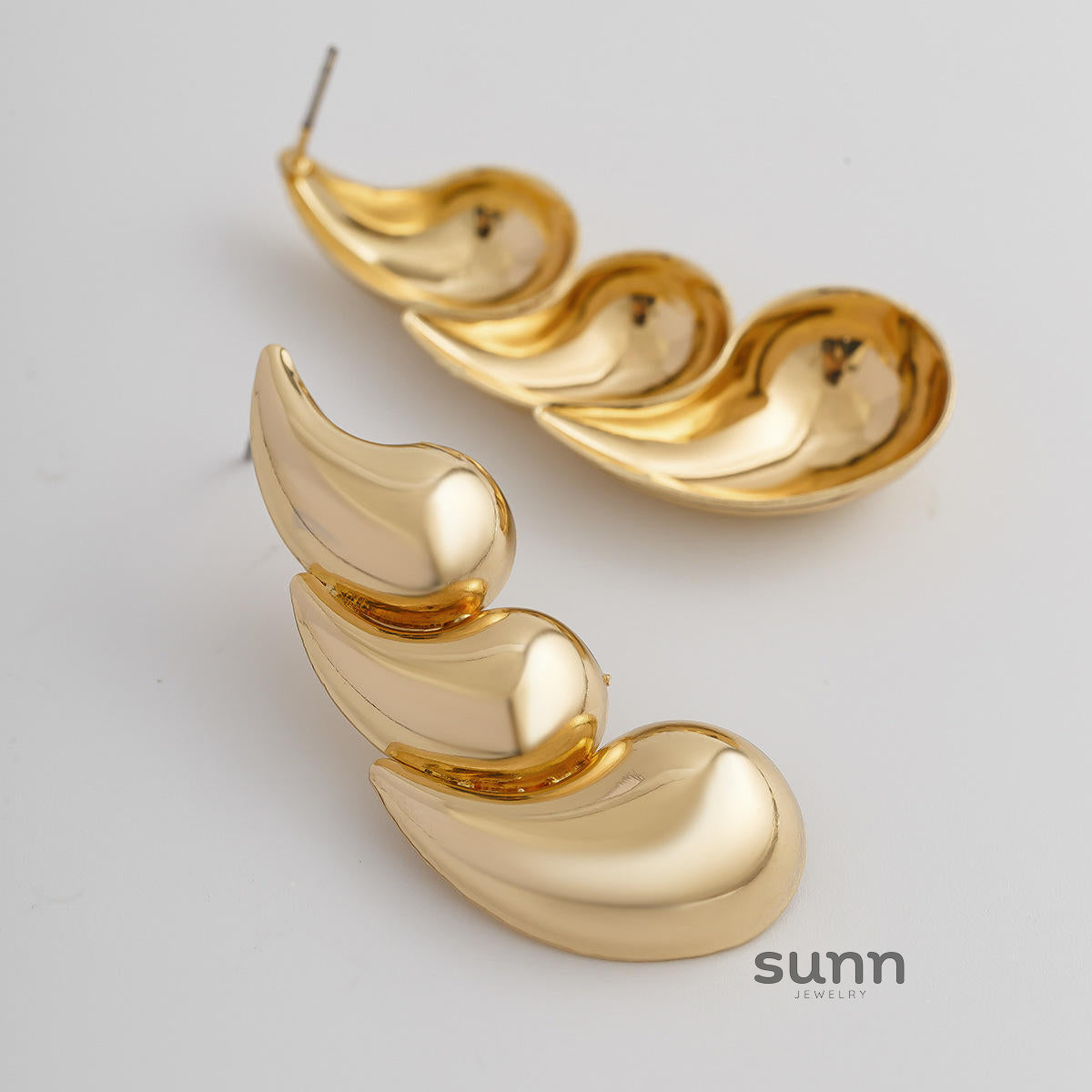 Sonora Glossy Drop Earrings [ZVZ5VF4C]