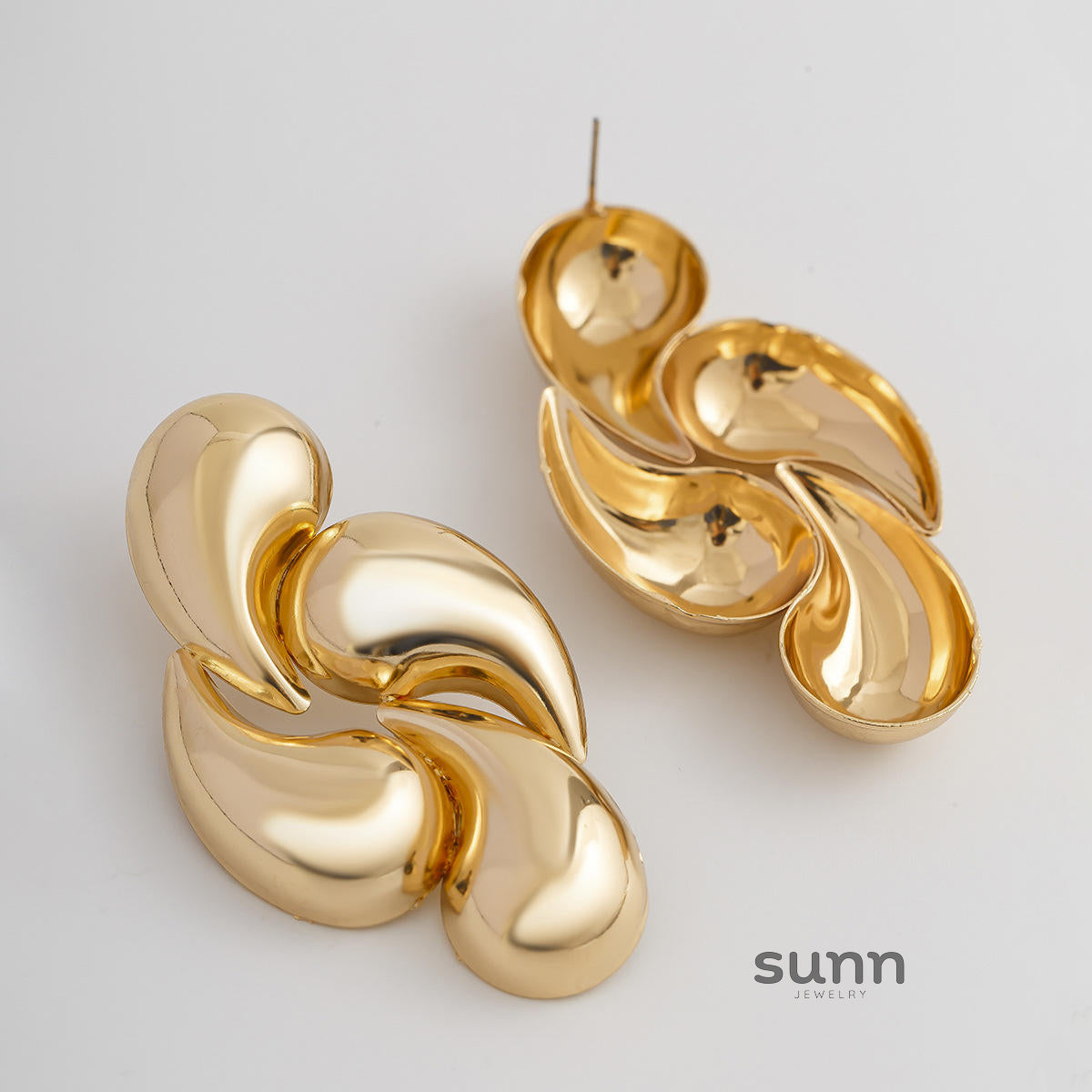 Sonora Glossy Drop Earrings [58GN0H0S]