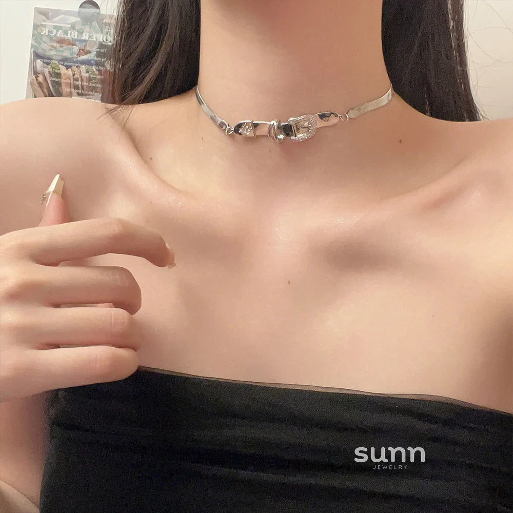 Stellarose Serpent Chain Necklace