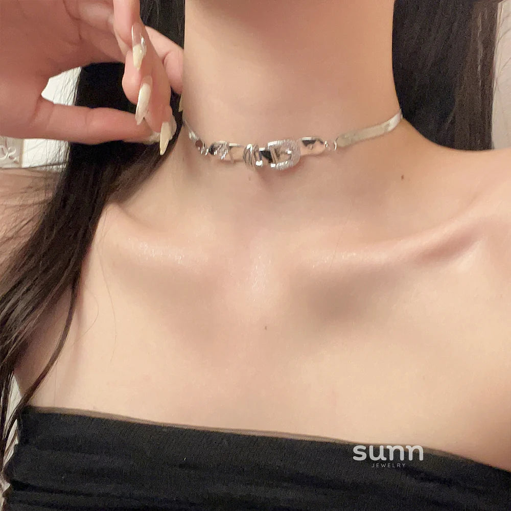 Stellarose Serpent Chain Necklace