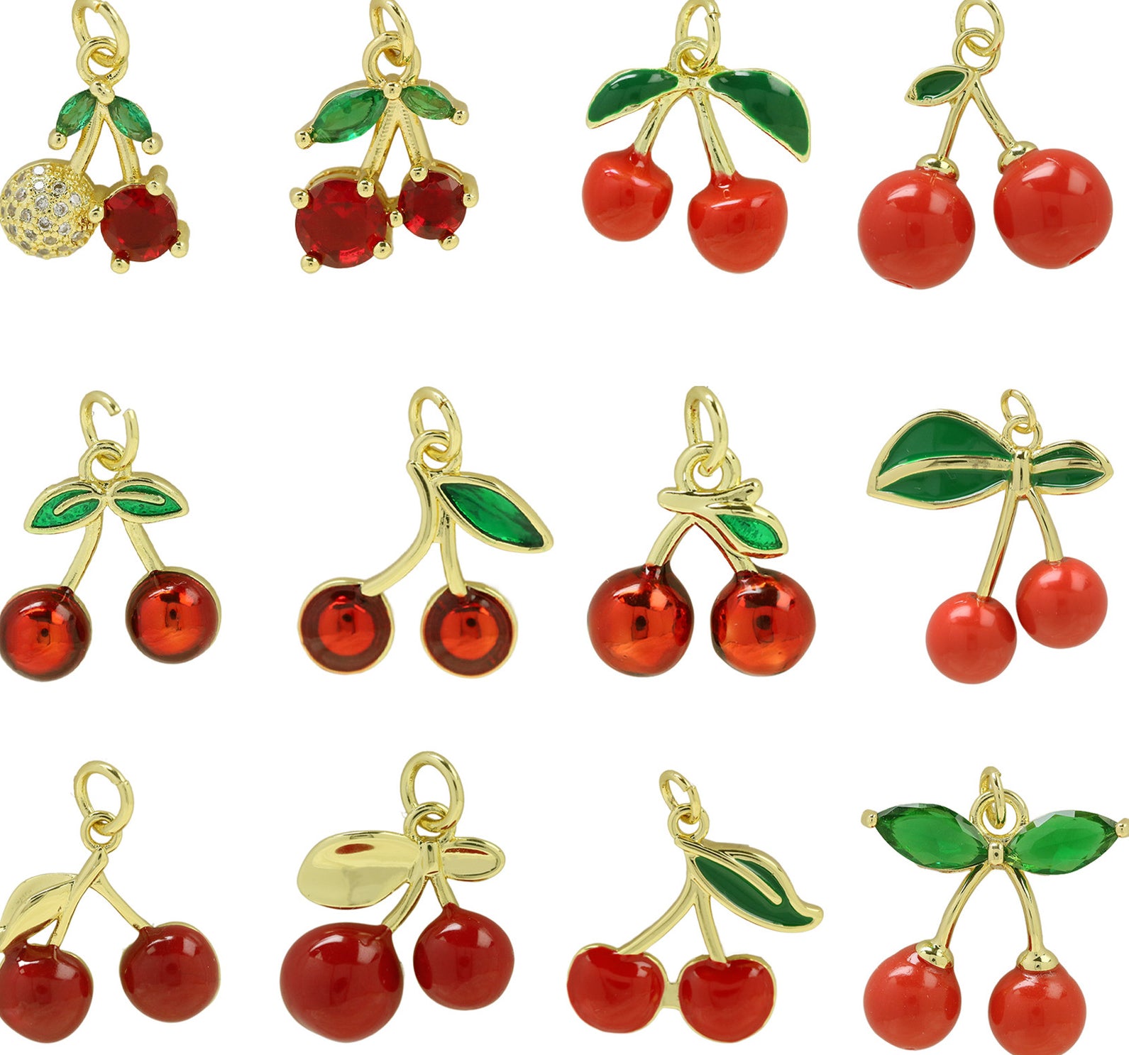 Storm Golden Cherry Necklace [UMFM72XD]