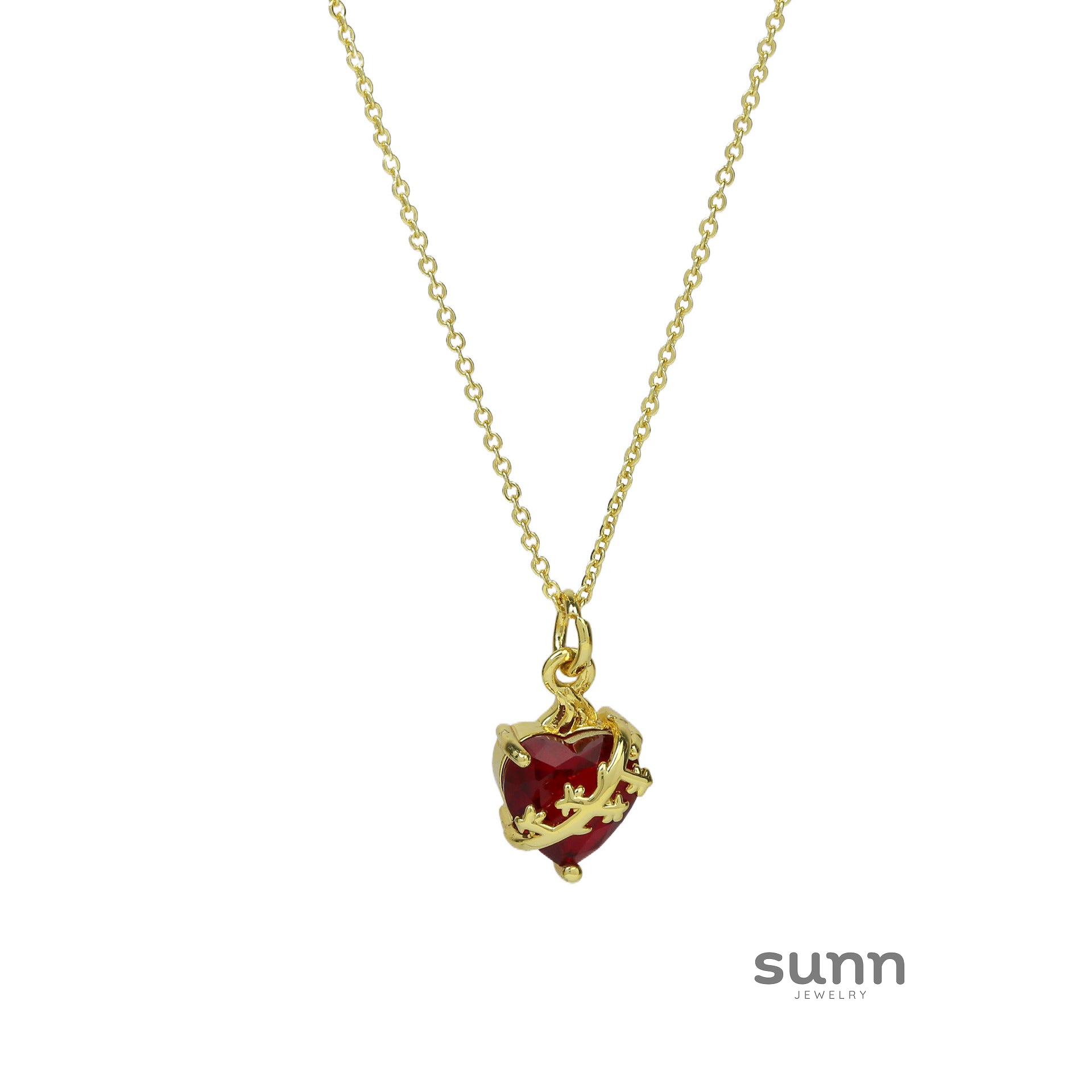 Suhani Sacred Heart Pendant Necklace [B95K86O0]