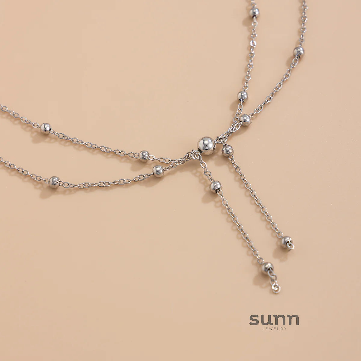Sunshine Beaded Tassel Body Chain