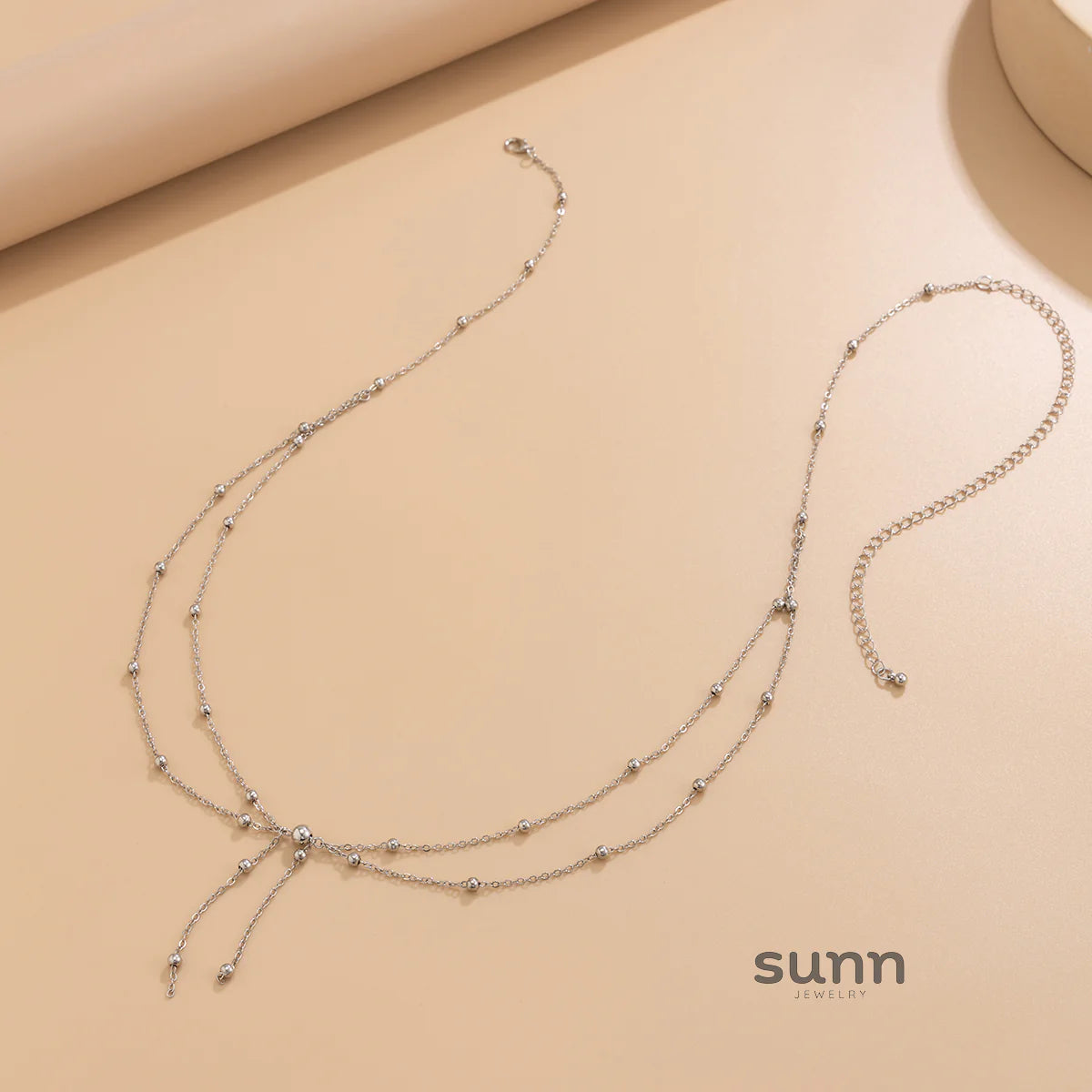 Sunshine Beaded Tassel Body Chain