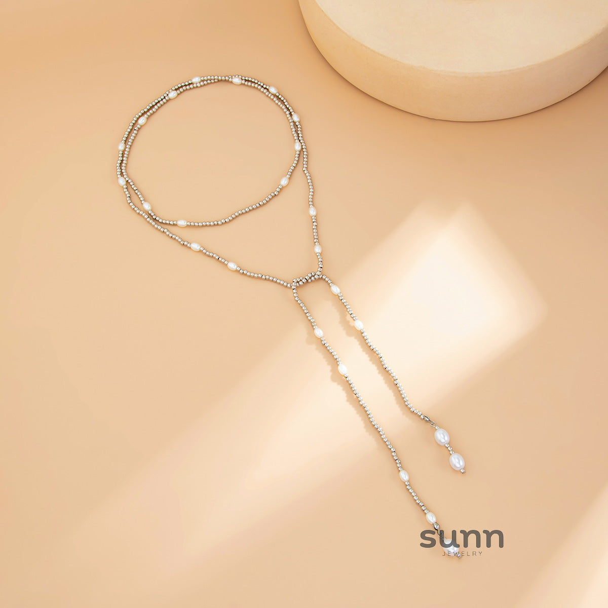 Sunshine Layered Beaded Necklace [OHH21T3E]