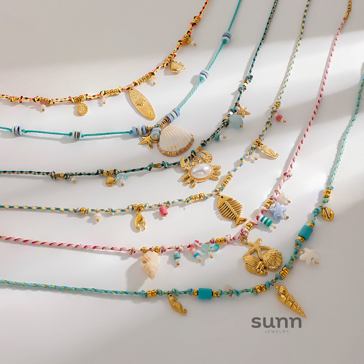 Susannah Layered Wave Necklace [FJWMB8UO]