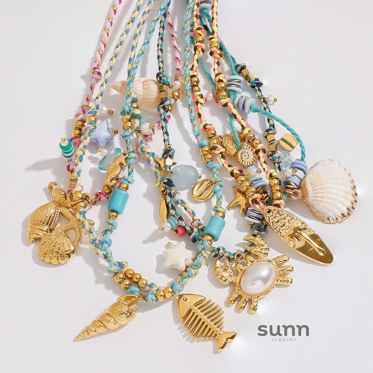 Susannah Layered Wave Necklace [XSBXNL5M]