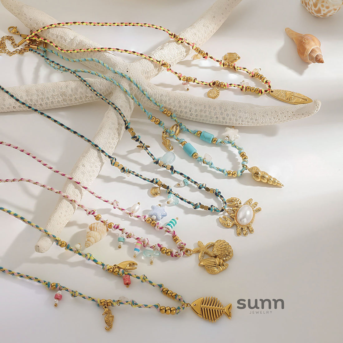 Susannah Layered Wave Necklace [43OGUBBZ]