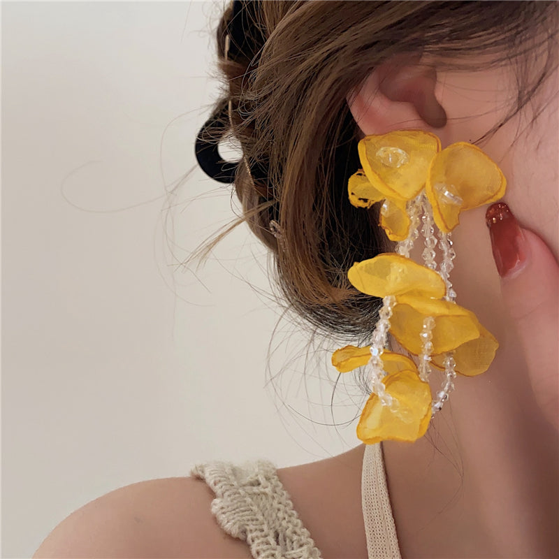 Suzanna Petal Dangle Earrings [LCV1QYTW]