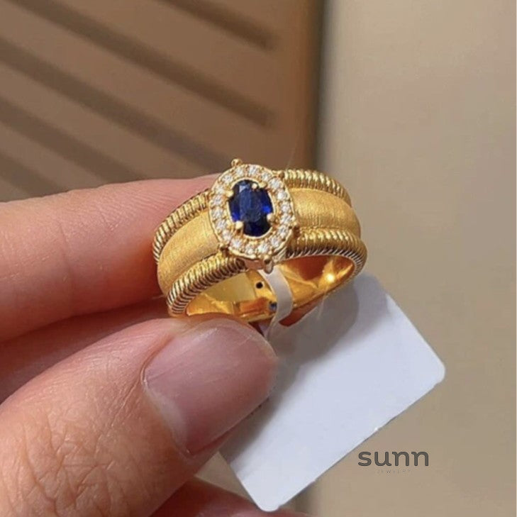 Suzanna Vintage Gemstone Ring [IX0844JF]
