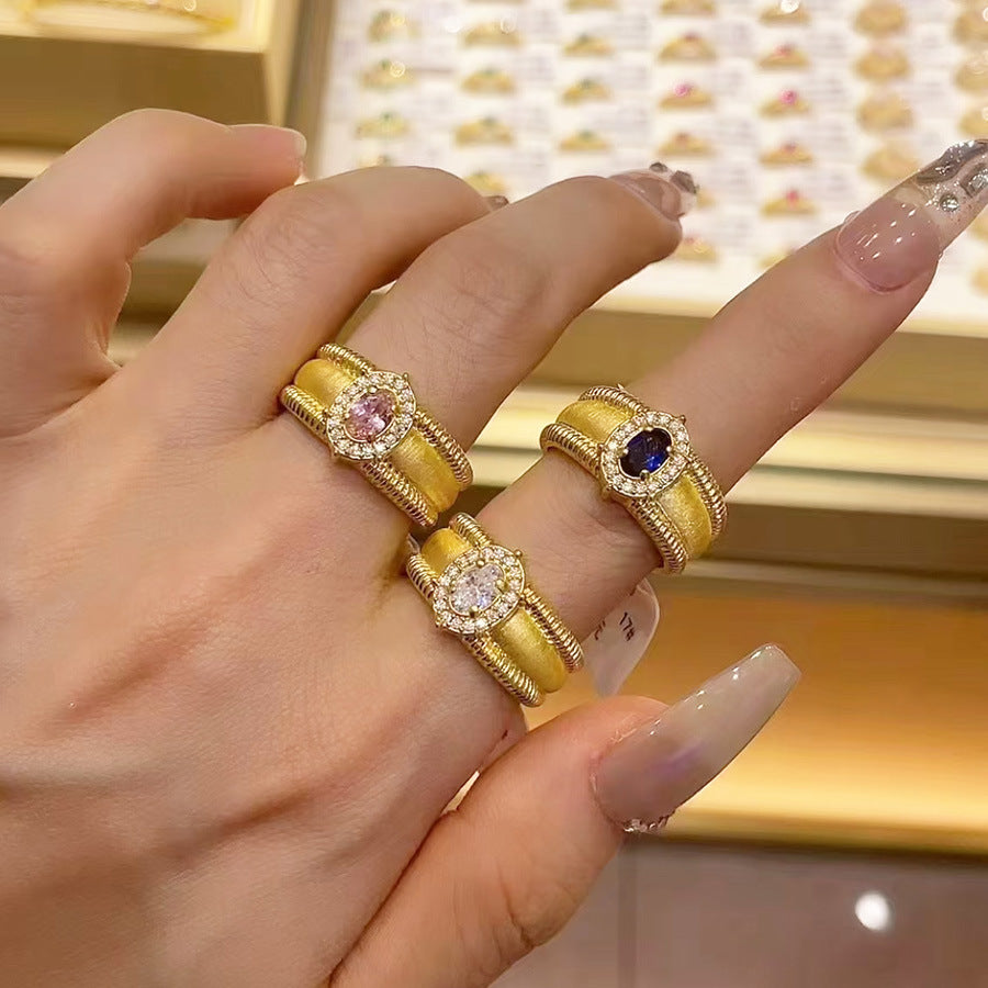 Suzanna Vintage Gemstone Ring [N1G58E6I]