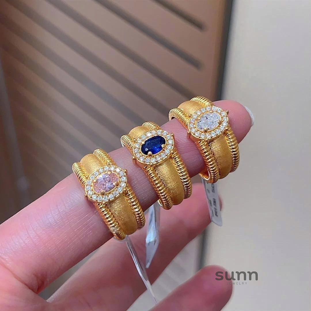 Suzanna Vintage Gemstone Ring [YHW57D93]