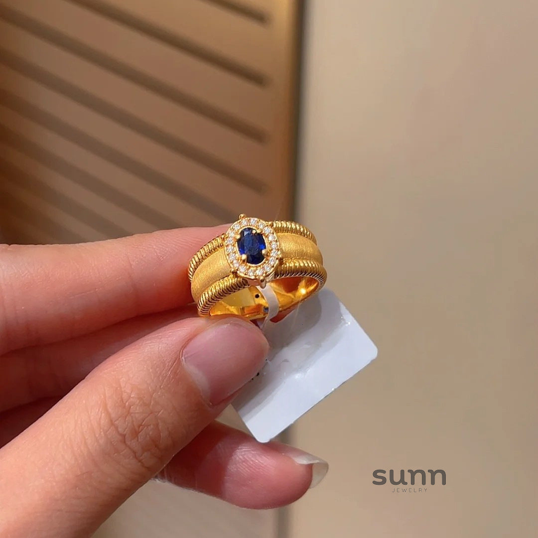 Suzanna Vintage Gemstone Ring [GLZG74ME]