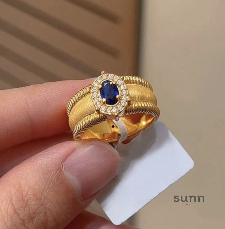 Suzanna Vintage Gemstone Ring [794ZLYQQ]