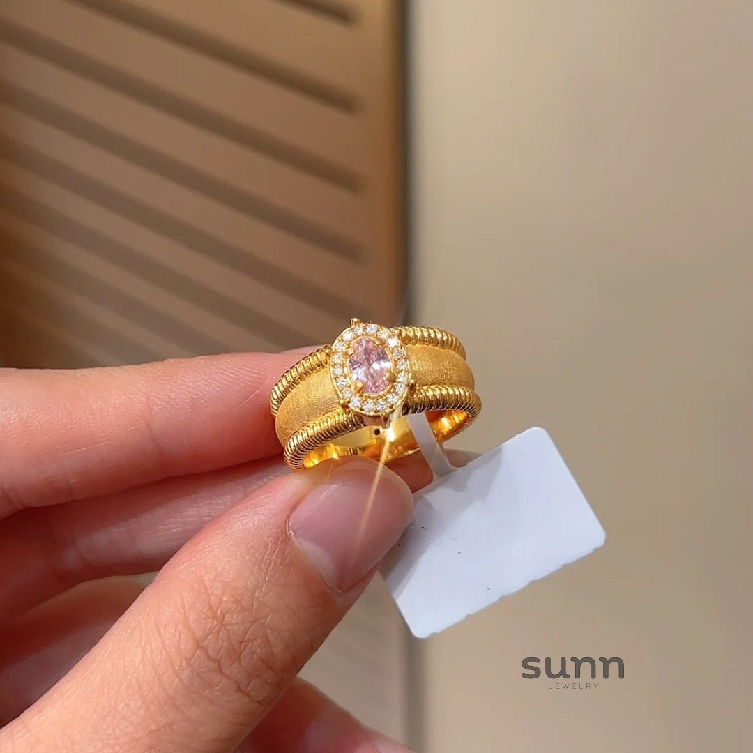 Suzanna Vintage Gemstone Ring [0K2TUGN3]