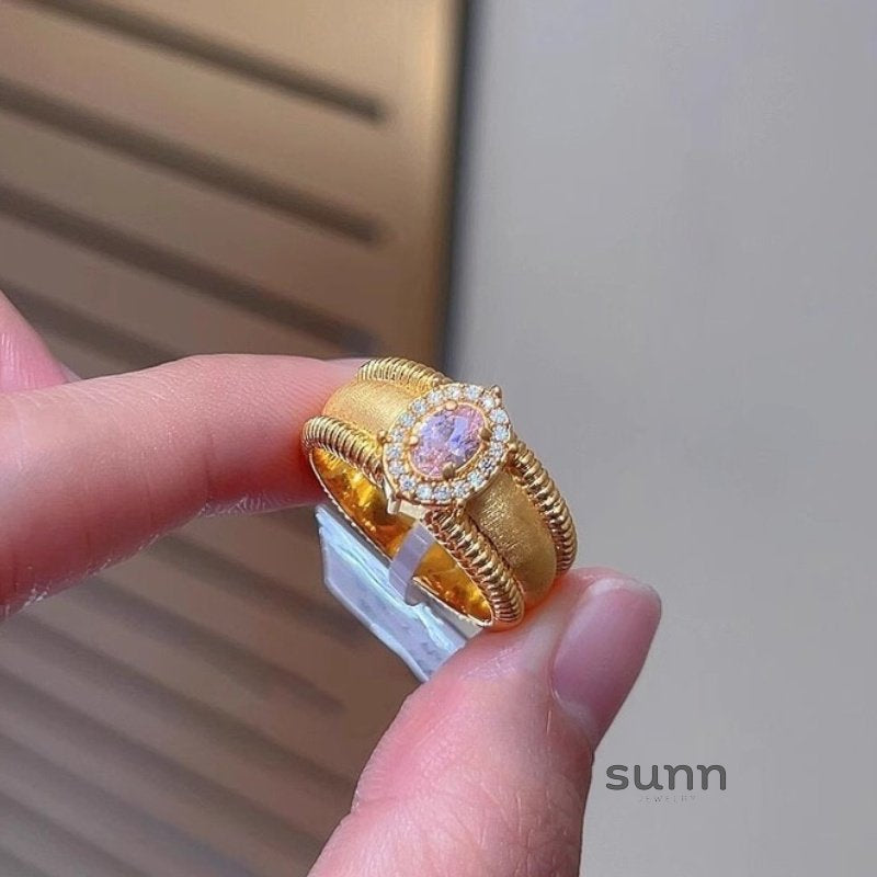 Suzanna Vintage Gemstone Ring [KK1O9GQ3]