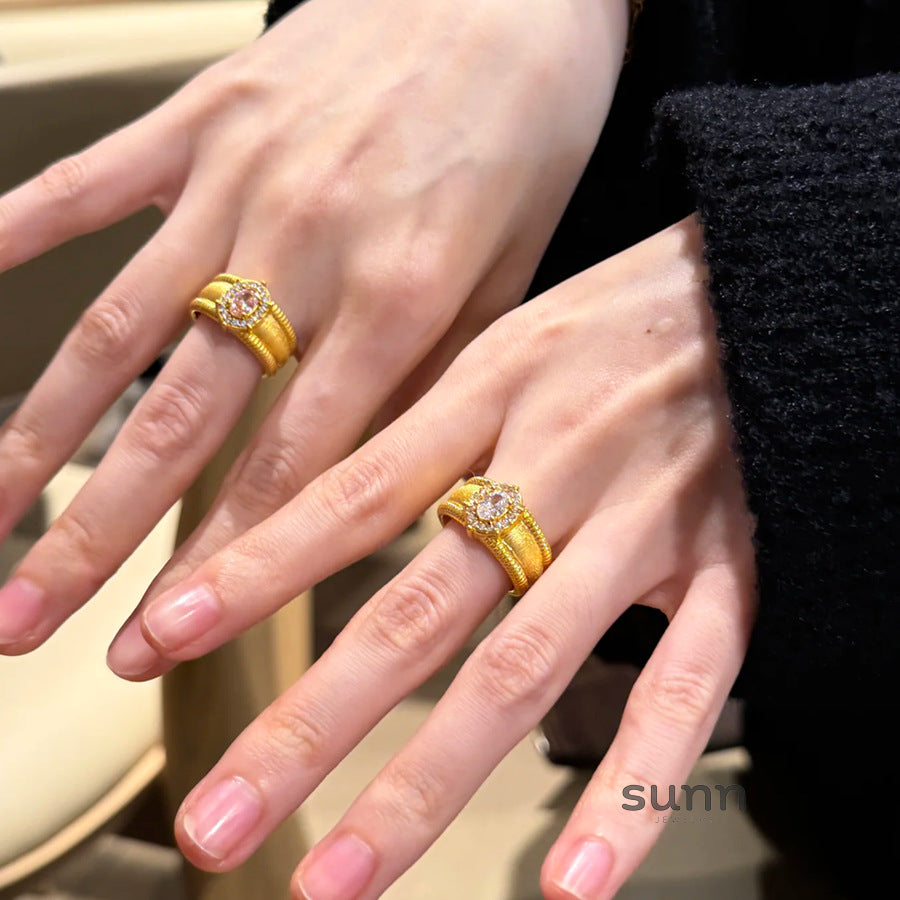 Suzanna Vintage Gemstone Ring [6BY6WB3V]