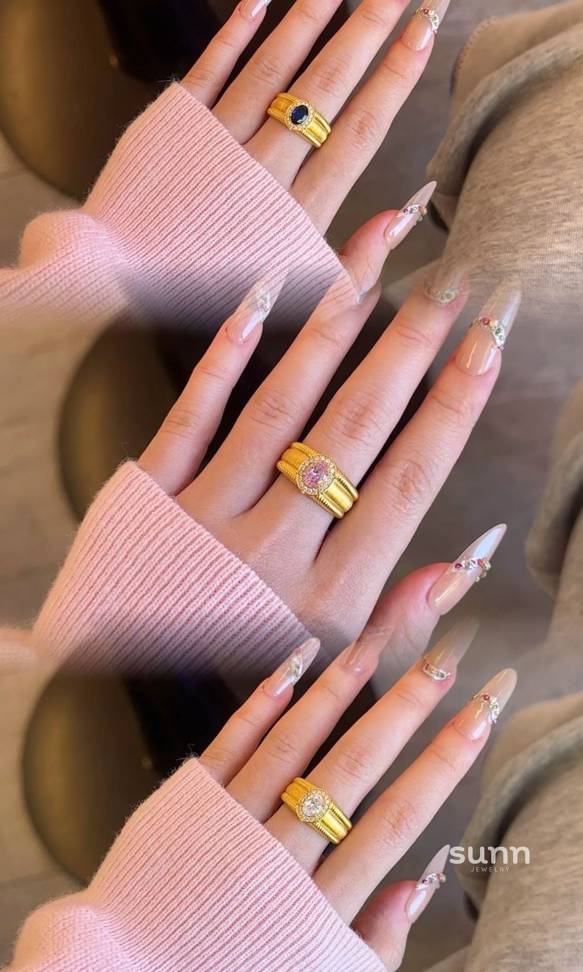 Suzanna Vintage Gemstone Ring [T2ZMYQYC]