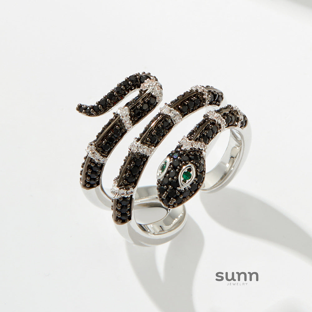 Sylvia Wrapped Snake Ring [5KD4ZIOZ]