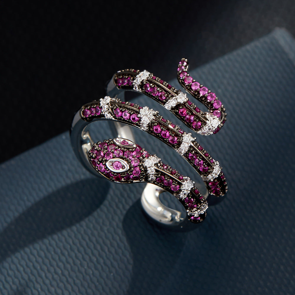 Sylvia Wrapped Snake Ring [F58PU5MW]
