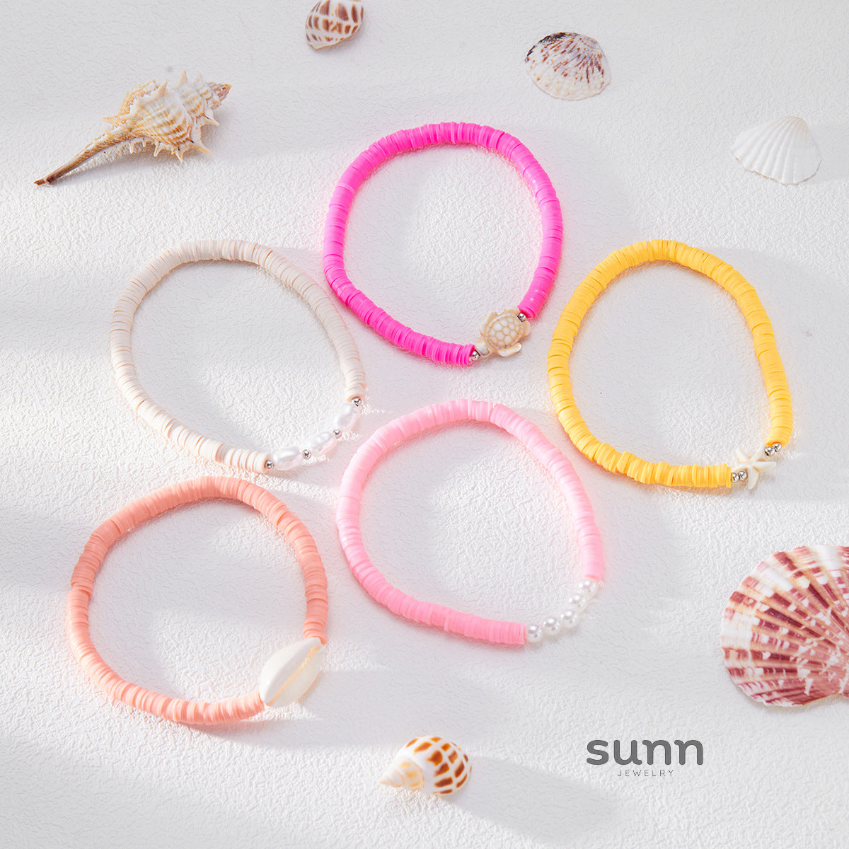Syncere Pearl Shell Anklet [CLTL6FWG]