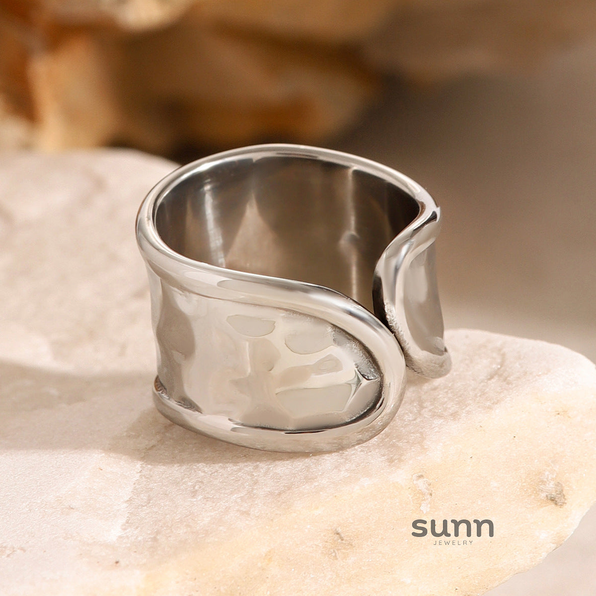 Taegan Hammered Open Ring [RHLJJUG9]