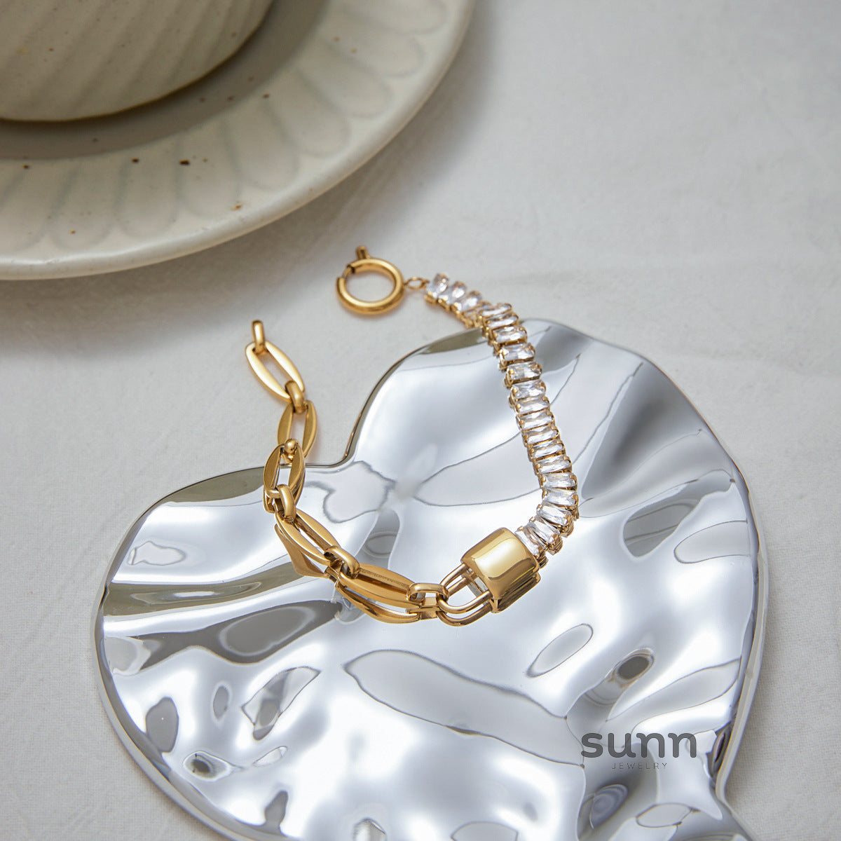 Tahari Layered Zircon Bracelets [4NXIZHH2]