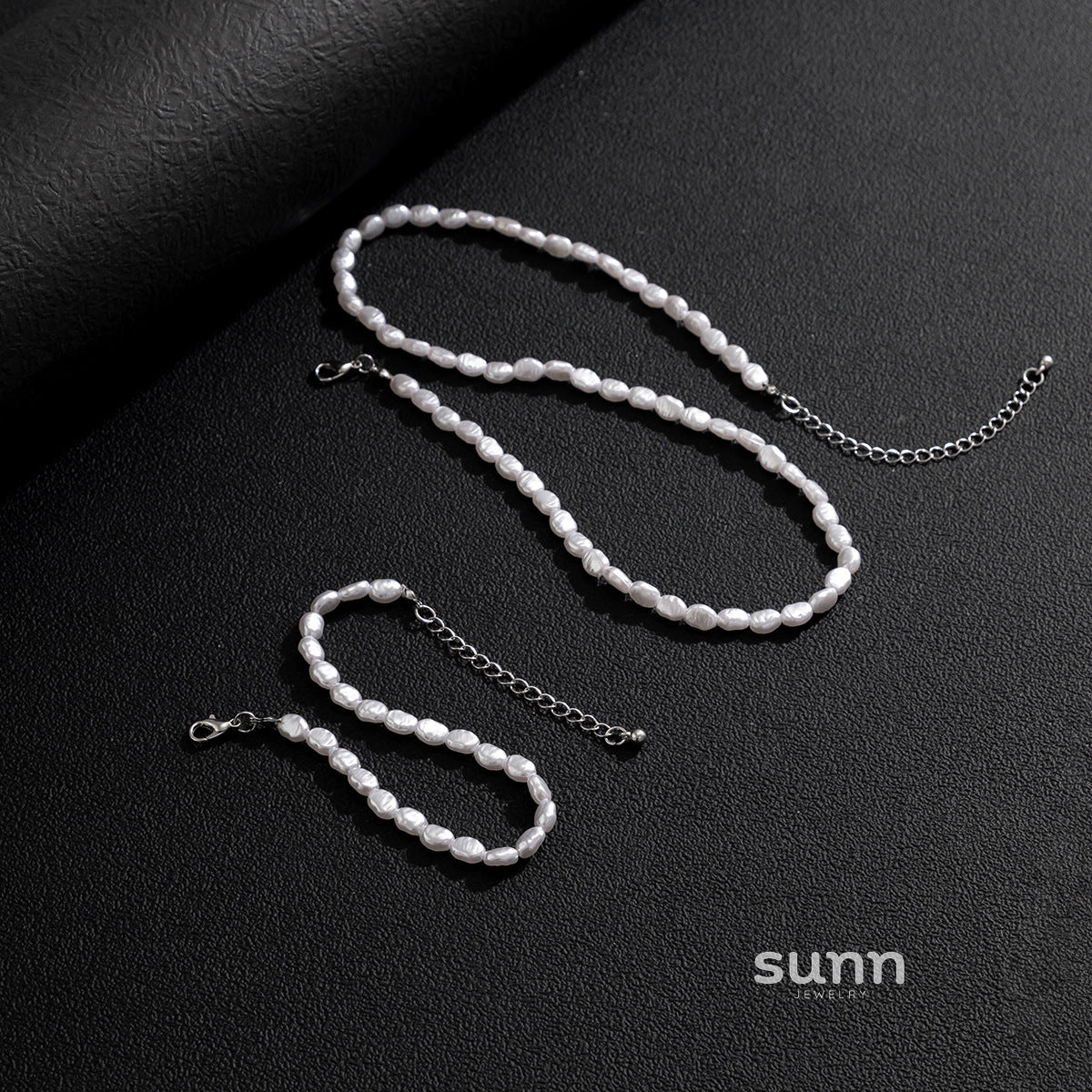 Tahiry Men's Baroque Pearl Necklace [8XPCK1MI]